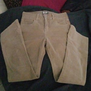 Levi's courdaroy slacks.